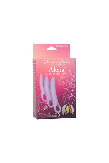 Cal Exotics - Dr. Laura Berman - Alena 3-Piece Silicone Dilator Set - Stag Shop