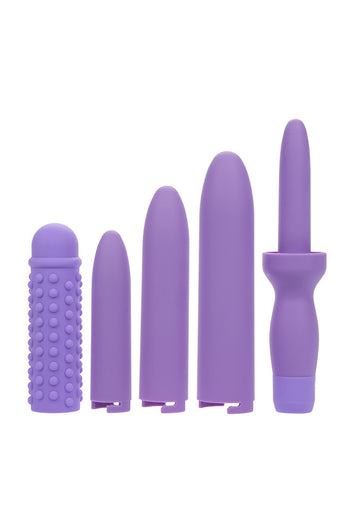 Cal Exotics - Dr. Laura Berman - Set of 4 Rechargeable Dilators Plus Sleeve - Stag Shop