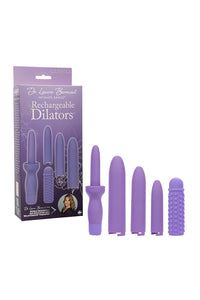 Thumbnail for Cal Exotics - Dr. Laura Berman - Set of 4 Rechargeable Dilators Plus Sleeve - Stag Shop