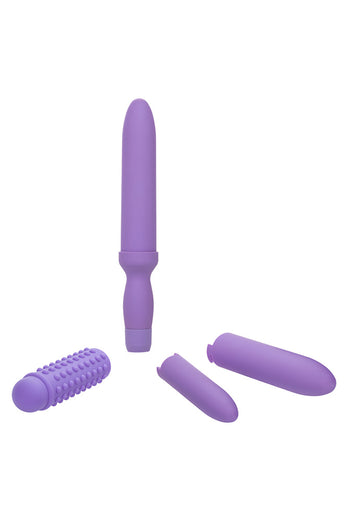 Cal Exotics - Dr. Laura Berman - Set of 4 Rechargeable Dilators Plus Sleeve - Stag Shop