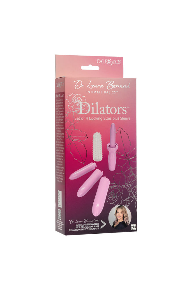 Cal Exotics - Dr. Laura Berman - Set Of 4 Locking Dilators Plus Sleeve - Stag Shop