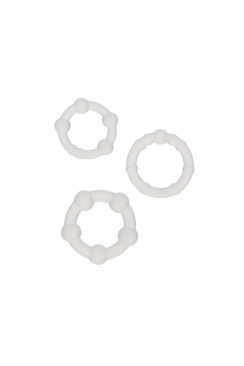 Cal Exotics - Alpha - Liquid Silicone Beaded Rings - Stag Shop
