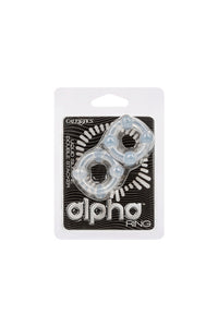 Thumbnail for Cal Exotics - Alpha - Liquid Silicone Double Stacker Rings - Stag Shop