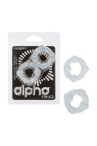 Thumbnail for Cal Exotics - Alpha - Liquid Silicone Double Stacker Rings - Stag Shop