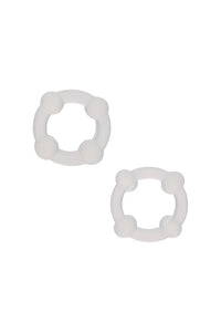 Thumbnail for Cal Exotics - Alpha - Liquid Silicone Double Stacker Rings - Stag Shop