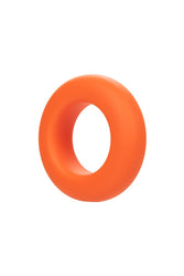 Cal Exotics - Alpha - Liquid Silicone Prolong Large Cock Ring - Orange - Stag Shop