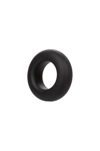 Cal Exotics - Alpha - Liquid Silicone Prolong Cock Rings 2pc Set - Black - Stag Shop