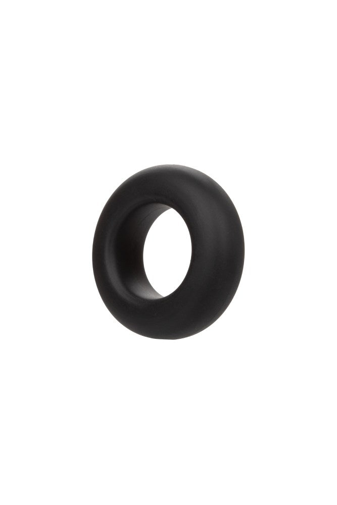 Cal Exotics - Alpha - Liquid Silicone Prolong Cock Rings 2pc Set - Black - Stag Shop