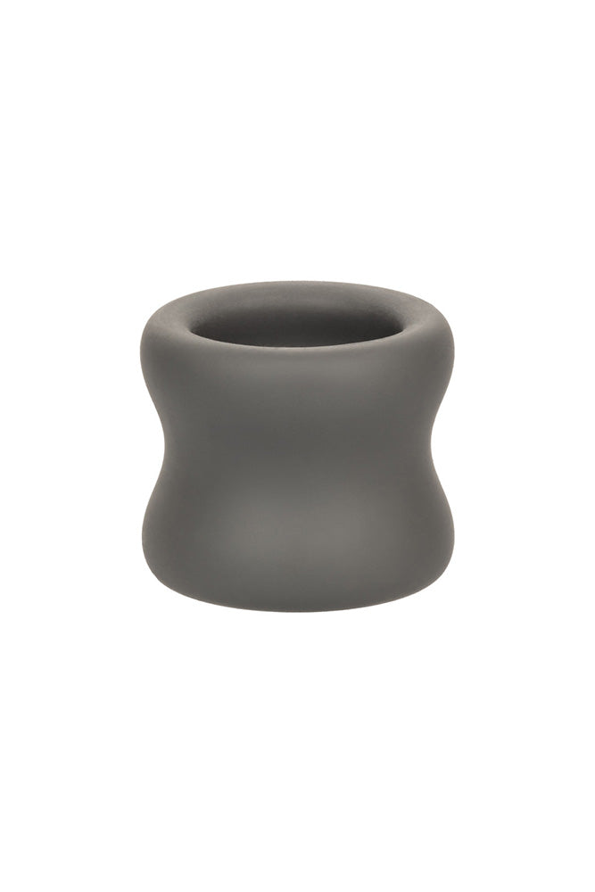 Cal Exotics - Alpha - Liquid Silicone Scrotum Ring - Grey - Stag Shop