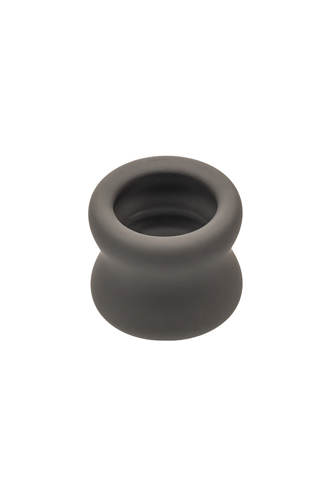 Cal Exotics - Alpha - Liquid Silicone Scrotum Ring - Grey - Stag Shop