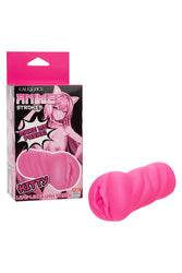 Cal Exotics - Anime Stroker - Kitty Pussy Stroker - Pink - Stag Shop