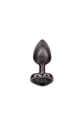 Cal Exotics - Jewel - Black Diamond Heart Plug - Stag Shop