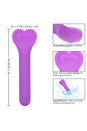 Cal Exotics - Bliss - Liquid Silicone Lover Vibrator - Purple - Stag Shop