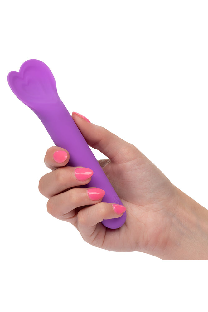 Cal Exotics - Bliss - Liquid Silicone Lover Vibrator - Purple - Stag Shop