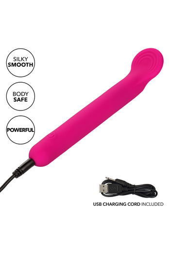 Cal Exotics - Bliss - Liquid Silicone Mini Clitoriffic Vibrator - Pink - Stag Shop