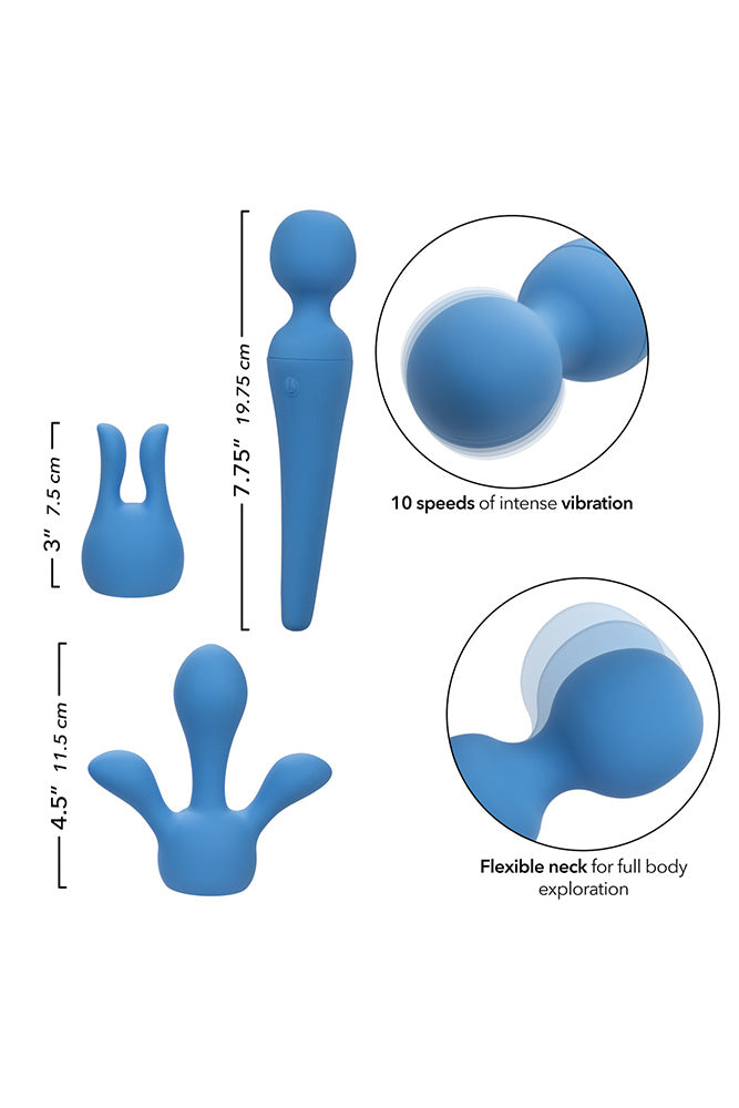 Cal Exotics - Couture Collection - Body Wand Kit - Blue - Stag Shop