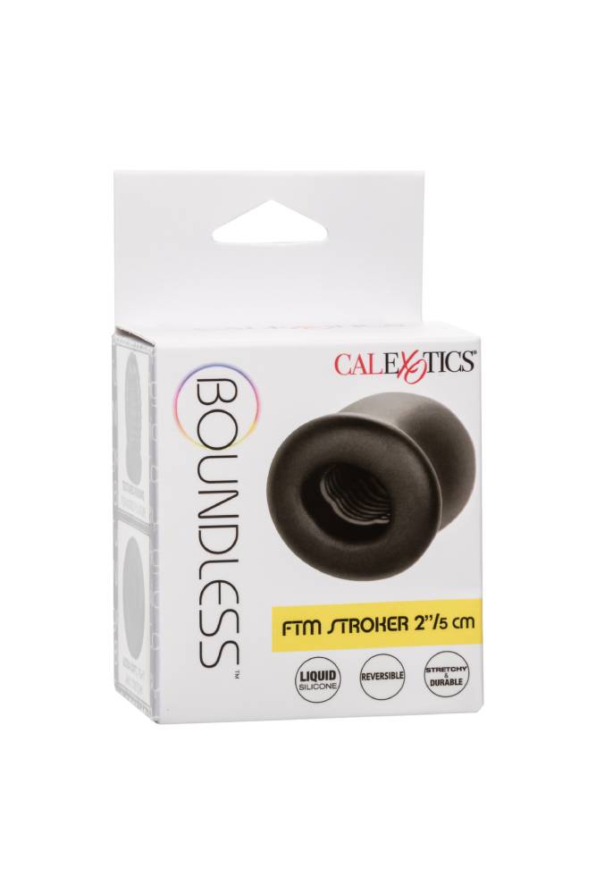 Cal Exotics - Boundless - FTM Stroker - Black - Assorted Sizes - Stag Shop