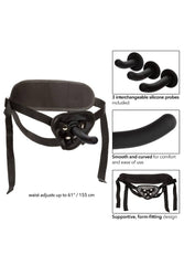 Cal Exotics - Boundless - Silicone Curve Pegging Kit - Black - Stag Shop