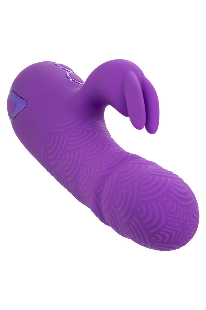 Cal Exotics - California Dreaming - Manhattan Beach Marvel Thrusting Rabbit Vibrator - Purple - Stag Shop