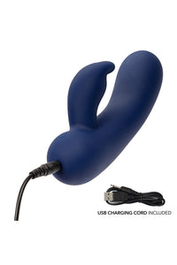 Thumbnail for Cal Exotics - Cashmere - Silk Bunny Rabbit Vibrator - Stag Shop