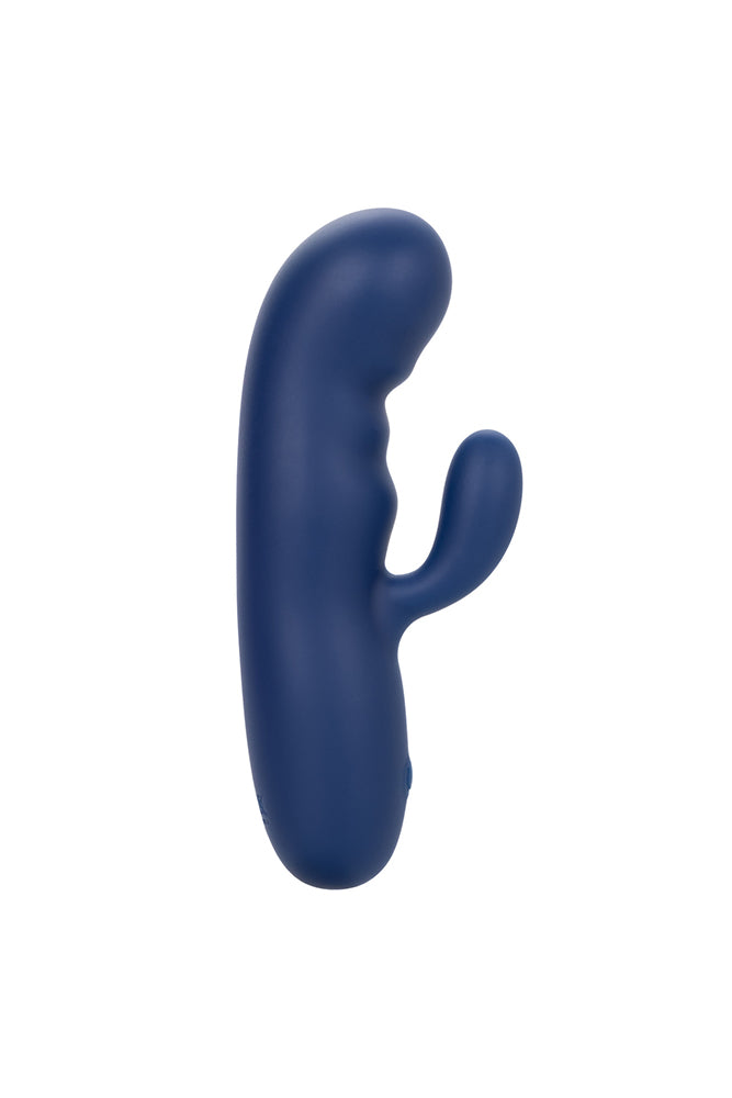 Cal Exotics - Cashmere - Silk Duo Vibrator - Blue - Stag Shop