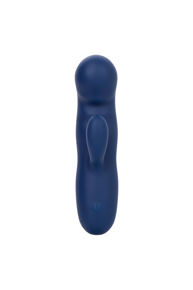 Cal Exotics - Cashmere - Silk Duo Vibrator - Blue - Stag Shop