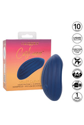 Cal Exotics - Cashmere - Velvet Curve Vibrator - Blue - Stag Shop