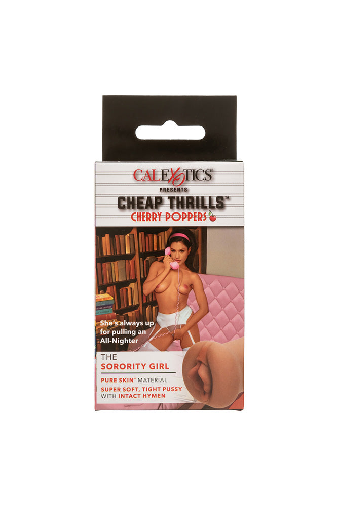 Cal Exotics - Cheap Thrills Cherry Poppers - The Sorority Girl Mini Stroker - Stag Shop