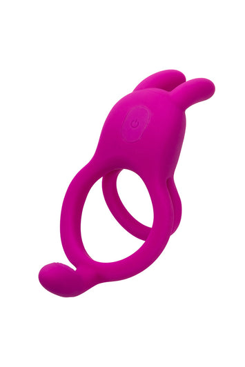 Cal Exotics - Closer - Touch Rechargeable Rabbit Cock Ring With Taint Tickler - Stag Shop