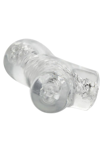 Cal Exotics - Cyclone Dual Chamber Stroker - Clear - Stag Shop