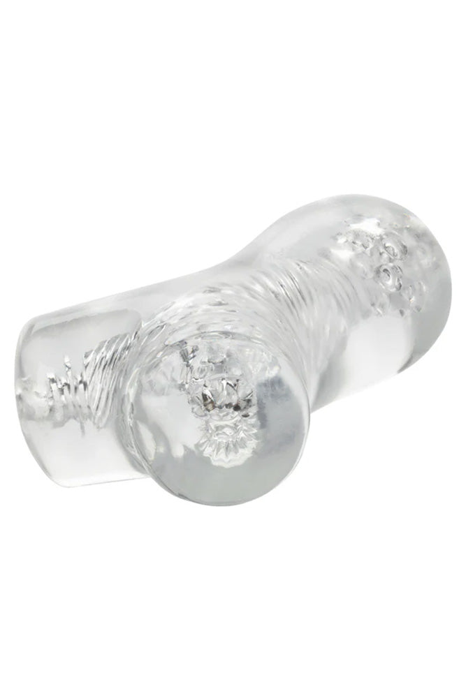 Cal Exotics - Cyclone Dual Chamber Stroker - Clear - Stag Shop