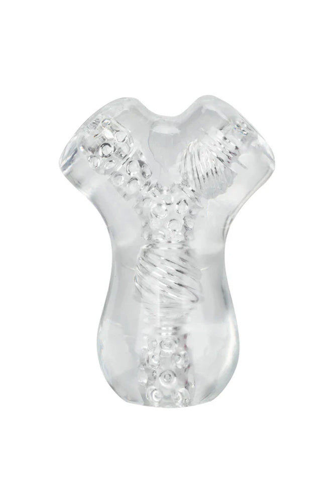 Cal Exotics - Cyclone Dual Chamber Stroker - Clear - Stag Shop