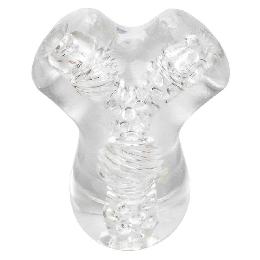 Cal Exotics - Cyclone Dual Chamber Stroker - Clear - Stag Shop