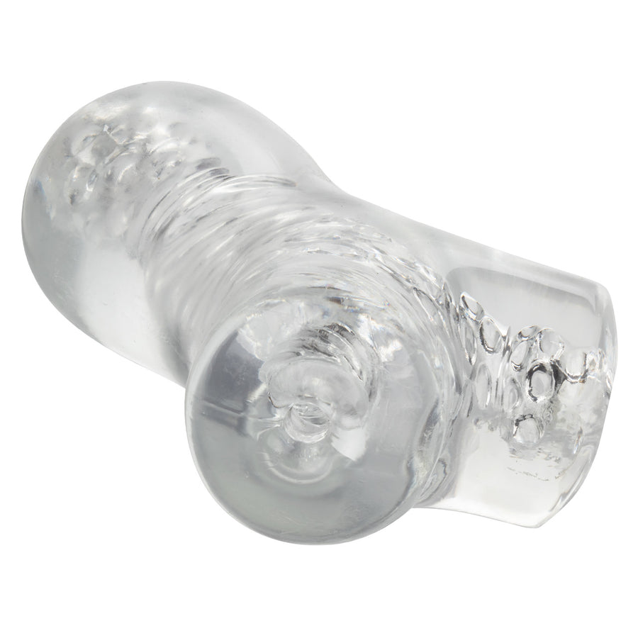 Cal Exotics - Cyclone Dual Chamber Stroker - Clear - Stag Shop