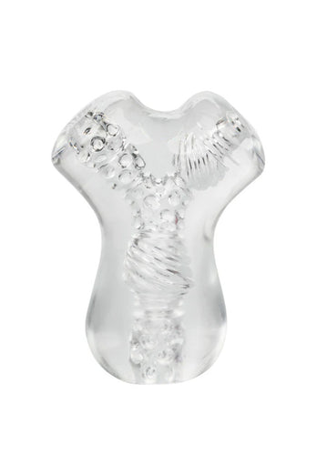 Cal Exotics - Cyclone Dual Chamber Stroker - Clear - Stag Shop