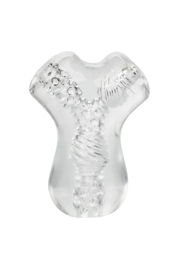Cal Exotics - Cyclone Dual Chamber Stroker - Clear - Stag Shop