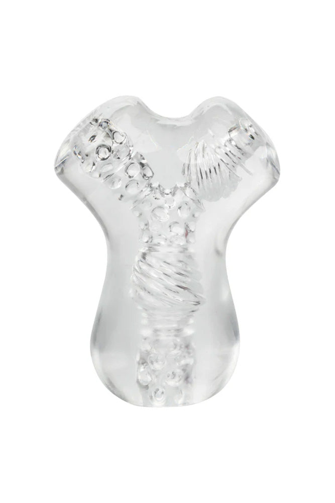 Cal Exotics - Cyclone Dual Chamber Stroker - Clear - Stag Shop