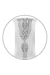 Cal Exotics - Cyclone Triple Chamber Stroker - Clear - Stag Shop