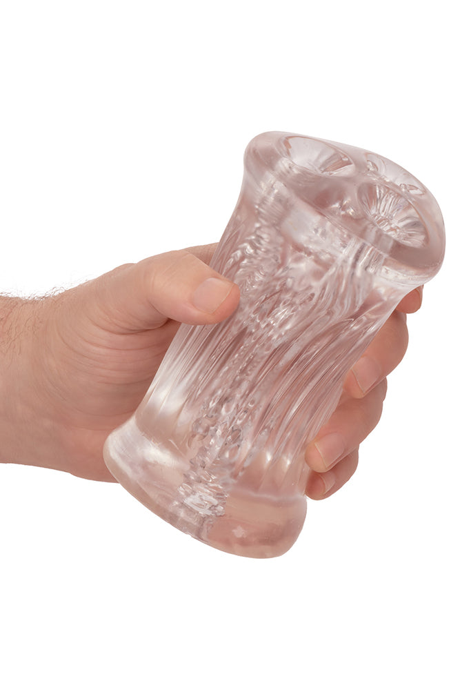 Cal Exotics - Cyclone Triple Chamber Stroker - Clear - Stag Shop