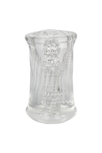Cal Exotics - Cyclone Triple Chamber Stroker - Clear - Stag Shop