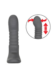 Cal Exotics - Eclipse - Wristband Remote Thrusting Rotator Probe - Grey - Stag Shop