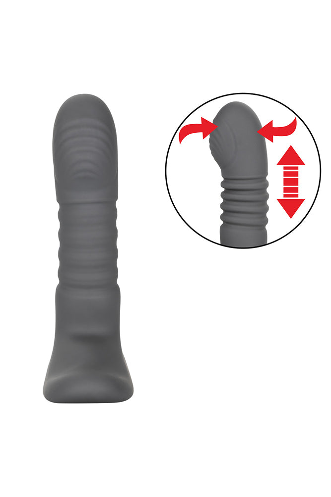 Cal Exotics - Eclipse - Wristband Remote Thrusting Rotator Probe - Grey - Stag Shop