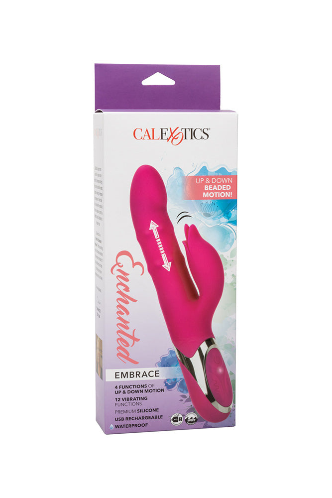 Cal Exotics - Enchanted Embrace Rabbit Vibrator - Pink - Stag Shop
