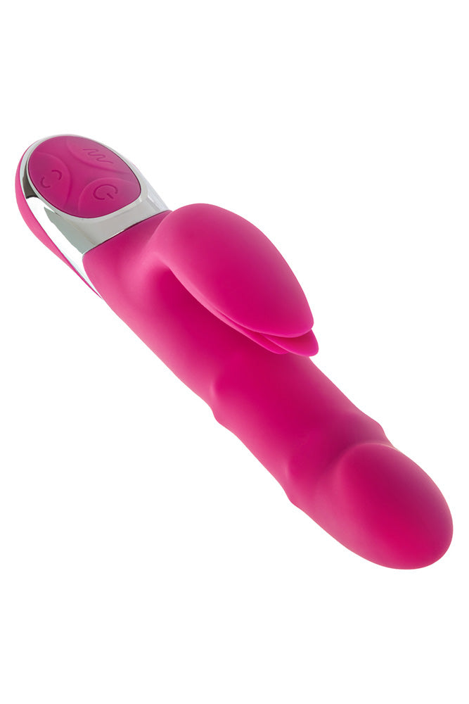 Cal Exotics - Enchanted Embrace Rabbit Vibrator - Pink - Stag Shop