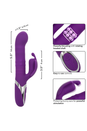 Cal Exotics - Enchanted Flutter Thrusting Dual Vibrator With Rotating Beads - Stag Shop