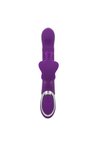 Thumbnail for Cal Exotics - Enchanted Flutter Thrusting Dual Vibrator With Rotating Beads - Stag Shop