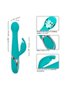 Cal Exotics - Enchanted - Oscillate Trusting Rabbit Vibrator With Rotating Beads - Stag Shop