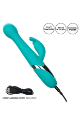 Cal Exotics - Enchanted - Oscillate Trusting Rabbit Vibrator With Rotating Beads - Stag Shop
