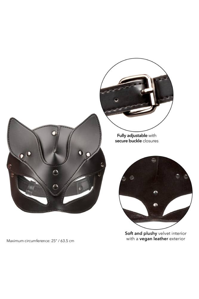 Cal Exotics - Euphoria Collection - Cat Mask - Black - Stag Shop