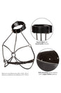 Cal Exotics - Euphoria Collection - Multi Chain Collar Harness - Black - Stag Shop